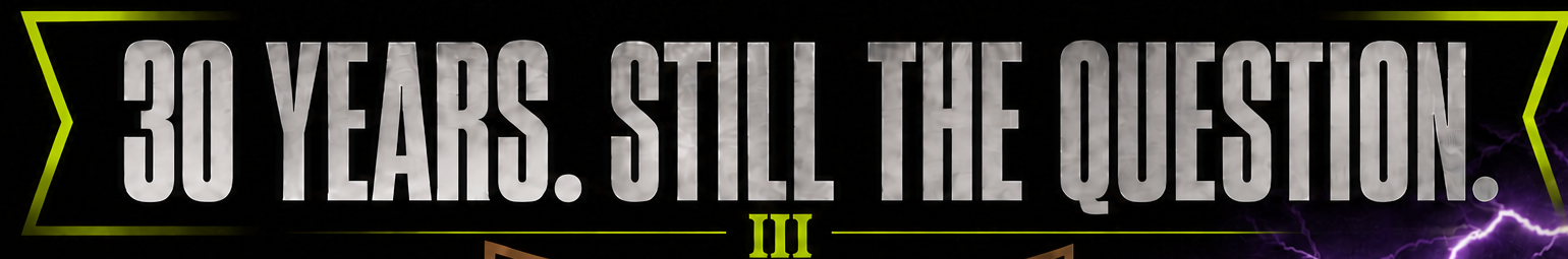 30 years. Still the question.